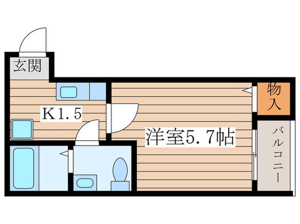 コンパ－トハウス本星崎の物件間取画像